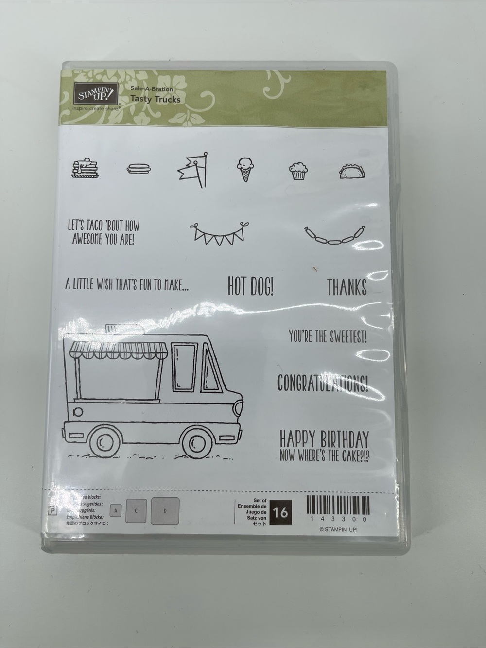 Stampin' Up! Tasty Trucks Stamp Set. Crafting Fun!